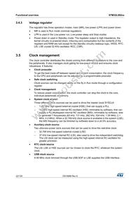 STM32L082CZY3TR Datasheet Page 22