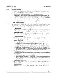 STM32L083CZT6TR Datasheet Page 22