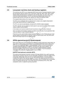 STM32L100RCT6 Datasheet Page 22