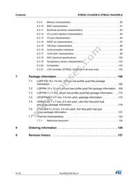 STM32L151RBT7A Datasheet Page 4