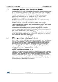 STM32L152VCT6D Datasheet Page 23