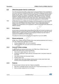 STM32L152ZCT6TR Datasheet Page 12