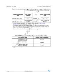 STM32L152ZET6D Datasheet Page 16