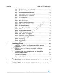 STM32L162RCT6 Datasheet Page 4
