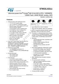 STM32L422RBI6 Datasheet Cover