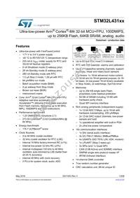 STM32L431RBI6TR Datasheet Cover