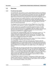 STM32W108CCU74TR Datasheet Page 16