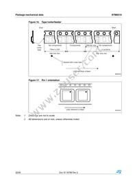 STM6510RCACDG6F Datasheet Page 22