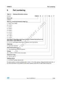 STM6510RCACDG6F Datasheet Page 23