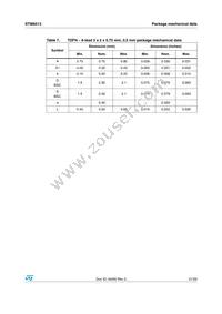 STM6513VEIEDG6F Datasheet Page 21