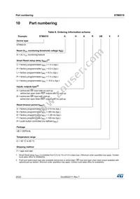 STM6519APBBUB6F Datasheet Page 20