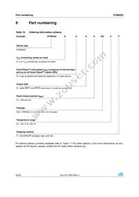 STM6522AAAADG6F Datasheet Page 22