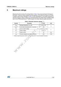 STM6710FWB7F Datasheet Page 11