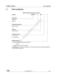 STM6710FWB7F Datasheet Page 17