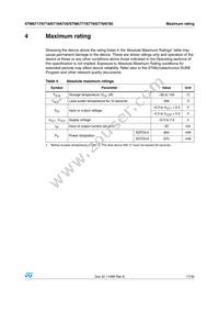 STM6720SYWB6R Datasheet Page 17