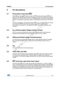 STM6905TWEDS6F Datasheet Page 7