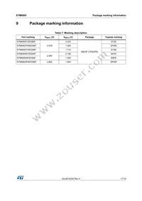 STM6905TWEDS6F Datasheet Page 17