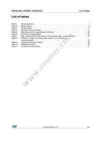 STM708TDS6E Datasheet Page 3
