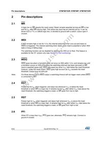 STM708TDS6E Datasheet Page 8