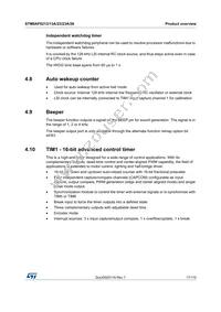 STM8AF6246ITCX Datasheet Page 17