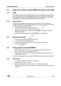 STM8AF6268TDY Datasheet Page 15