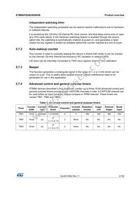 STM8AF6268TDY Datasheet Page 21