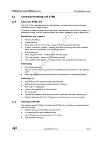 STM8AL3166UCY Datasheet Page 15