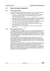 STM8AL3168TCX Datasheet Page 16