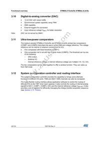 STM8AL3168TCX Datasheet Page 20