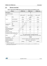 STM8AL3L8ATCY Datasheet Page 13