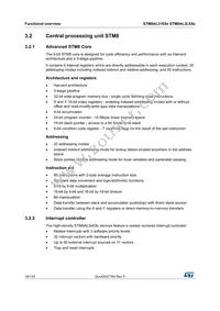 STM8AL3LE8ATCY Datasheet Page 16