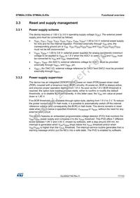 STM8AL3LE8ATCY Datasheet Page 17