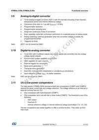 STM8AL3LE8ATCY Datasheet Page 21