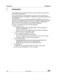 STM8L001J3M3 Datasheet Page 6