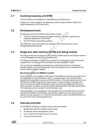 STM8L001J3M3 Datasheet Page 9