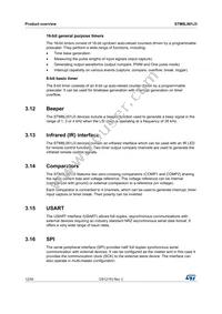 STM8L001J3M3 Datasheet Page 12