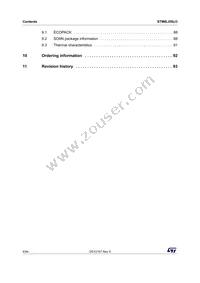 STM8L050J3M3TR Datasheet Page 4