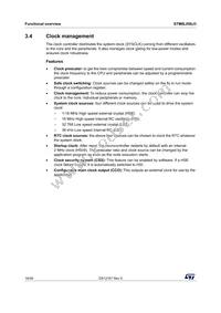 STM8L050J3M3TR Datasheet Page 16