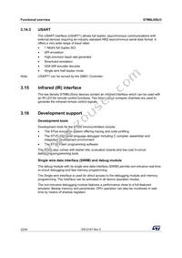 STM8L050J3M3TR Datasheet Page 22