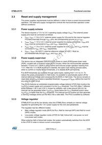 STM8L051F3P6 Datasheet Page 15