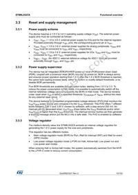 STM8L052C6T6TR Datasheet Page 15
