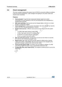 STM8L052C6T6TR Datasheet Page 16