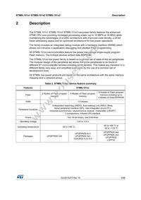 STM8L101K3T3TR Datasheet Page 9