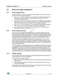 STM8L151G3U6TR Datasheet Page 17