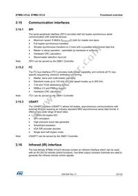 STM8L151G3U6TR Datasheet Page 23