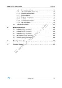 STM8L151R8T3 Datasheet Page 5