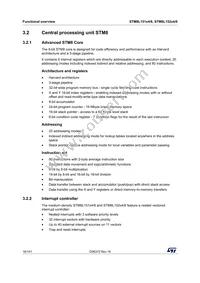 STM8L152K4T6TR Datasheet Page 16