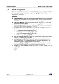 STM8L152K4T6TR Datasheet Page 18