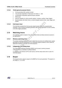 STM8L152K4T6TR Datasheet Page 23