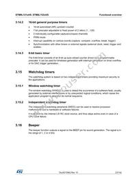 STM8L152K6T6 Datasheet Page 23